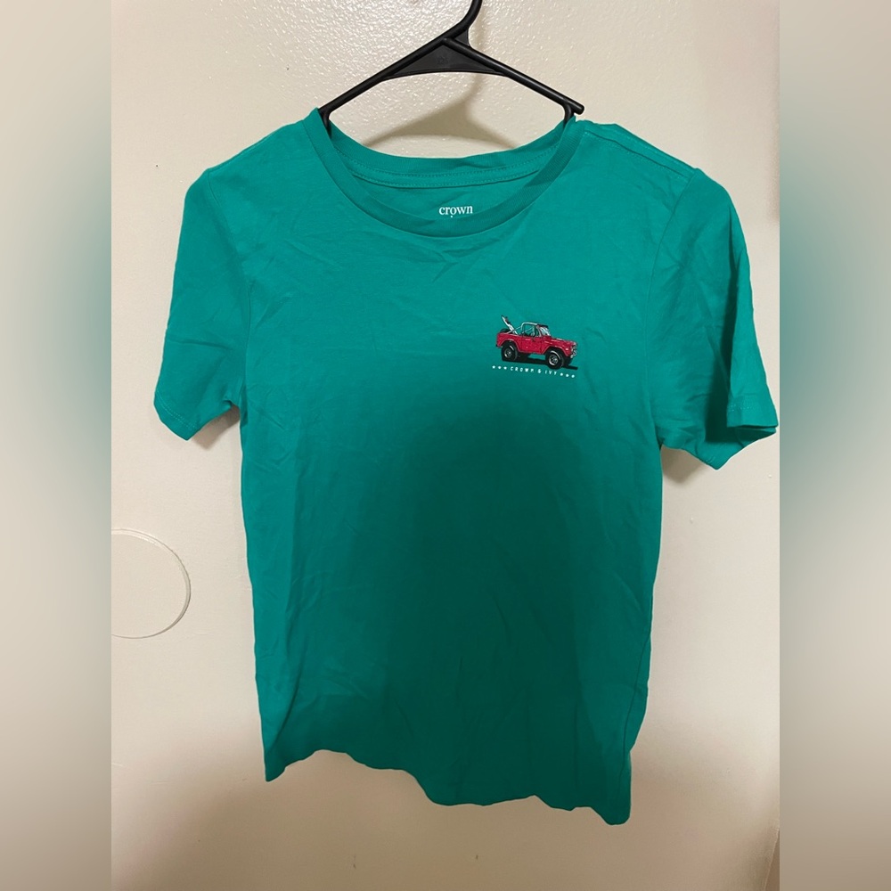 ✨Kids Boys Crown & Ivy Short Sleeve Shirt Size M